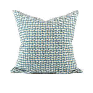 หมอนอิง รุ่น HOUNDSTOOTH-Blue-50x50-01