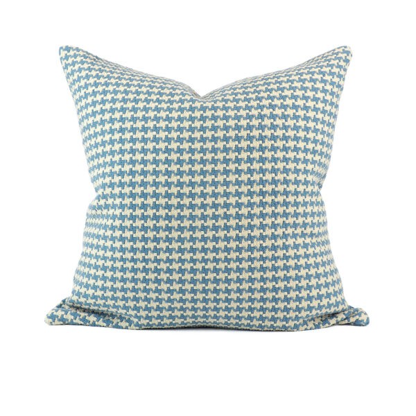 หมอนอิง รุ่น HOUNDSTOOTH-Blue-50x50-01