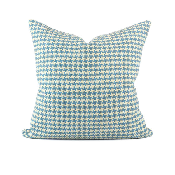 หมอนอิง รุ่น HOUNDSTOOTH-Blue-50x50-02