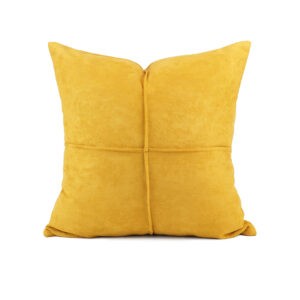 Cushion model: SUEDE-Yellow-01