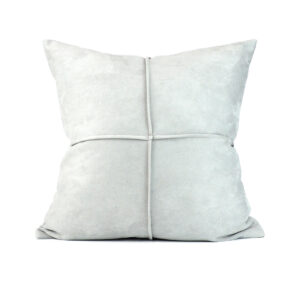 Cushion model: Suede-LightGrey-01