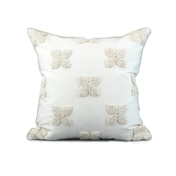 หมอนอิง รุ่น NordicBeige-Flower-45x45-01