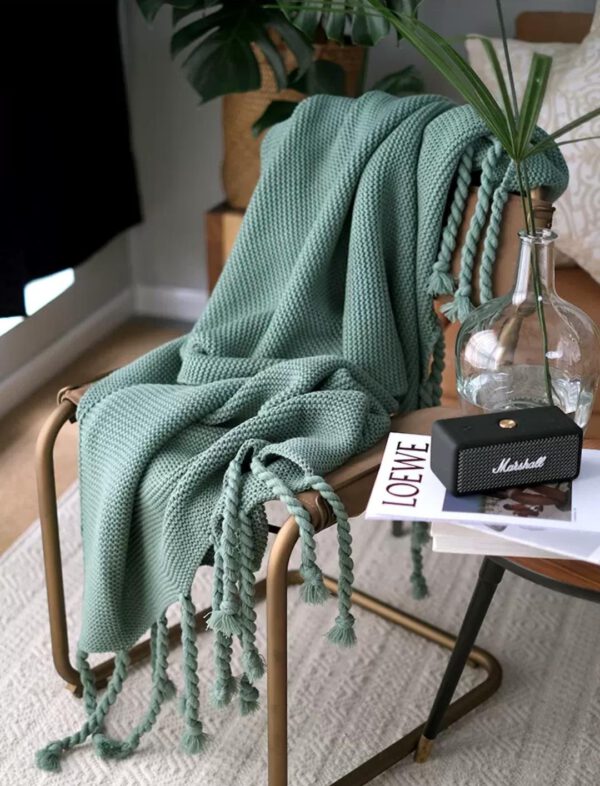 Throws Blanket Medusa Green