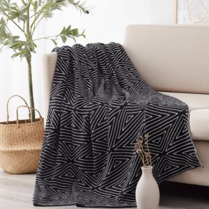 Throws Blanket - Madison - Black & White