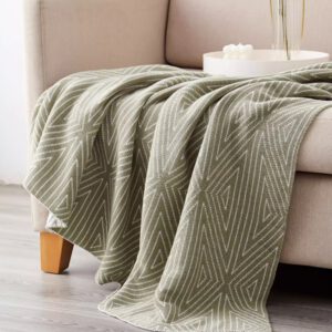 Throws Blanket - Madison - Mint Green