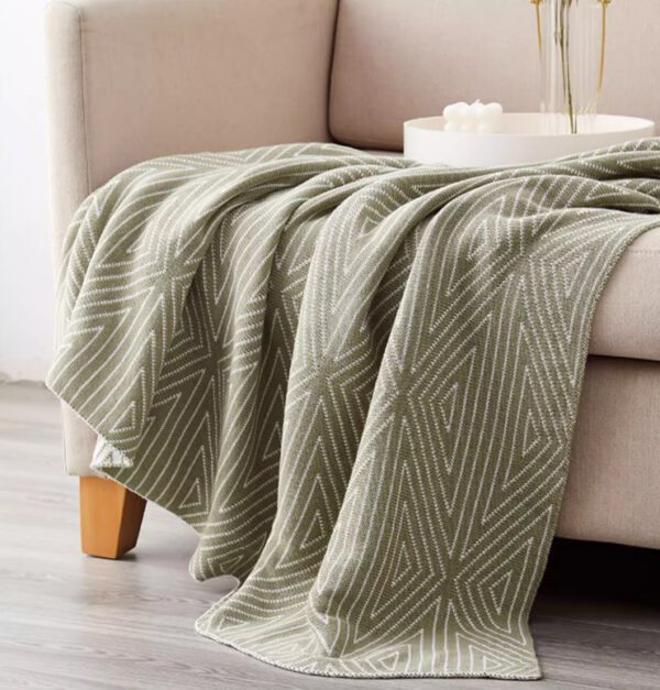 Throws Blanket - Madison - Mint Green