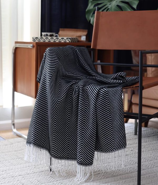 Throws Blanket - Owen Black