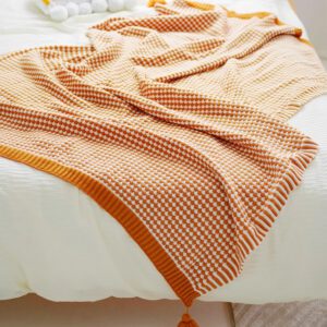 Throws Blanket - Pinto Orange